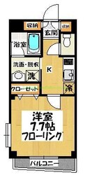 ファミーユ菊野台の物件間取画像